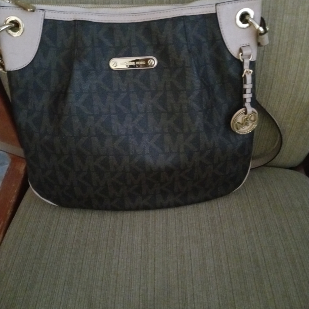 Mk signature crossbody